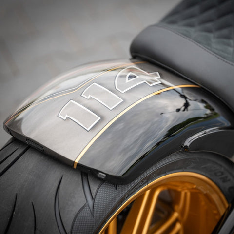 Classic Rear Fender M8 Integrated Lights