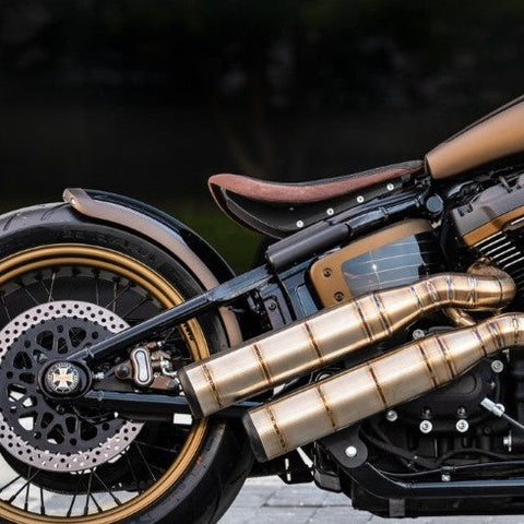 Bobber Rear Fender M8 Integrated Lights