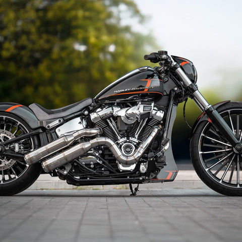 J&H Doctor Gangster Exhaust System Polished Welded E5