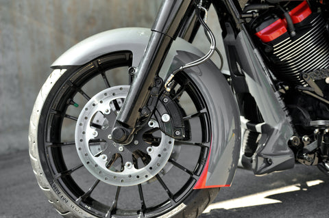 T&S Wrapper Front Fender for Stock 17-19" Wheels Touring 2014-2023