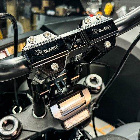 Shell Case Handlebar Risers