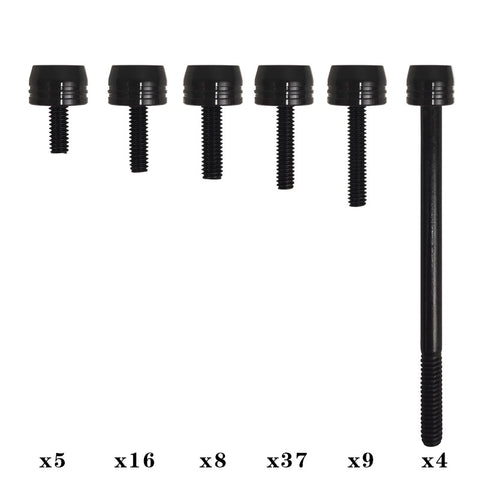 Multi-Color Engine Screws