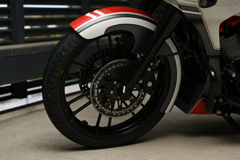 T&S Wrapper Front Fender  for 21" Wheel Touring 2014-2023