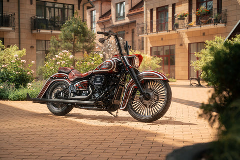 "El Cabron" Chicano style Front Fender for 23" Wheel Softail 2000-2017