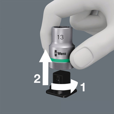 Mini Wera Zyklop Ratchet Switch kit 28 pcs. 1/4" drive - US Sizes