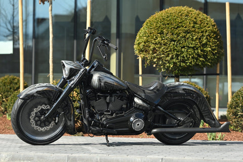 "El Cabron" Chicano style Front Fender for 23" Wheel Softail 2018-2024