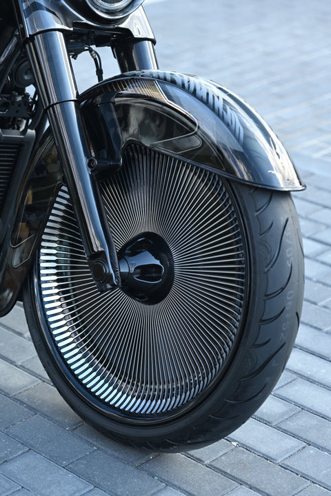 "El Cabron" Chicano style Front Fender for 23" Wheel Softail 2018-2024