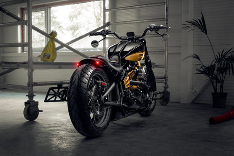 M8 Softail Rear Fender "Rodstr" 2018-2025 For 180-200 Wide Tires