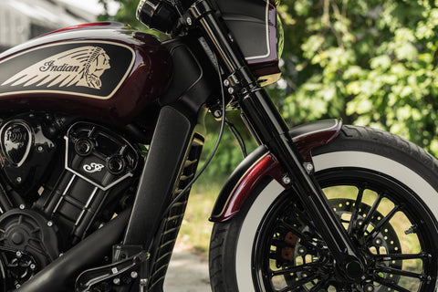 Indian Scout 2015-2024 "Tomahawk" Series Full Fork Covers Set
