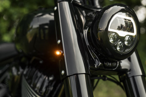 Indian Chief Bobber/Super Chief "Mohawk" Front Led Turn Signals