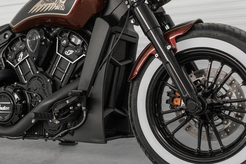 Indian Scout 2015-2024 "Apache" Series Radiator Cover