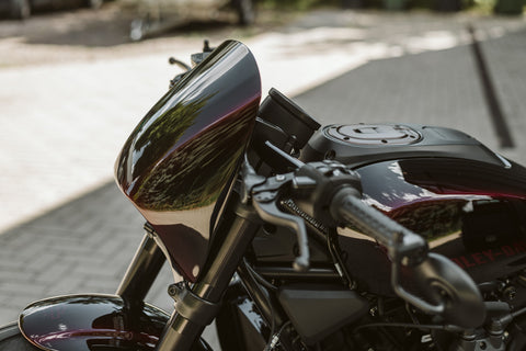 2021-Later Sportster S "Road Warrior" Headlight Fairing Mask