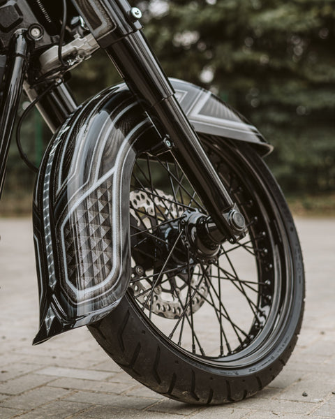 2000-2025 "Classic" Fender For Softail 21" Front Wheel