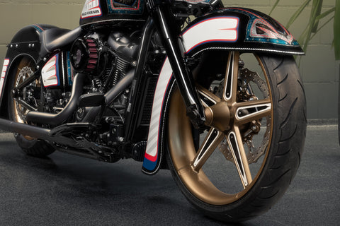 23” Front Fender 2018-2025 M8 Softail “Hot Rod Series”