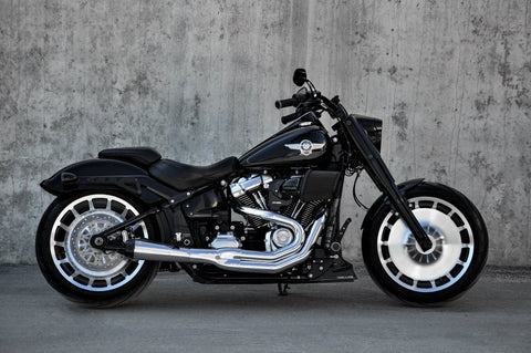 Sinner Line Radiator Cover for M8 Harley Davidson Softail models