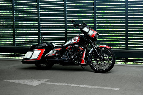 Stretched Celtic Tank Shrouds for Harley Davidson Touring 2009 up models