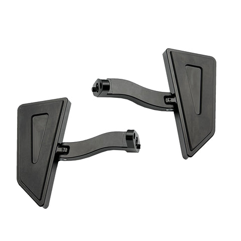 Black Series Hexa Passenger Floorboards with Adjustable Mounts