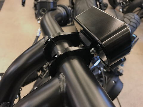 2018-2025 M8 Softail Instrument Cluster-Speedometer Relocation Housing Holders for 1-1/4" Handlebars