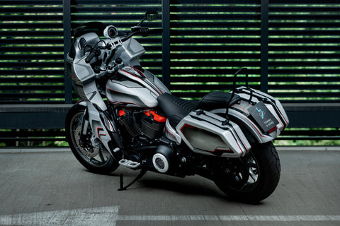 Inception Series Saddlebags for Harley Davidson Dyna 06 - 17 and Softail 18 up