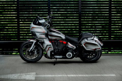 Inception Series Saddlebags for Harley Davidson Dyna 06 - 17 and Softail 18 up