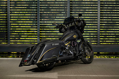 Magnus Stretched Saddlebags w/o Lids for Harley Davidson Touring 2014 up models