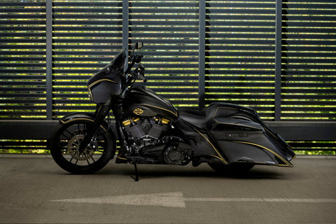 Magnus side cover and tank shroud set for Harley Davidson Touring 2014 up models