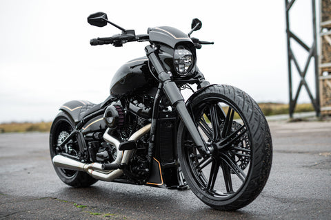 2018-2025 Softail M8 Front Axle Cover Set