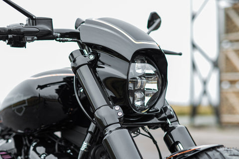 "Aggressor" Series Softail M8 Breakout FXBR FXBRS Headlight Fairing 2018-2024