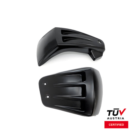 2018-2025 M8 Softail Side Covers "Avenger" For Shock Absorber Without Preload Adjustment Knob