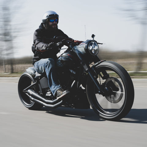H-D "Bobbstr" Series Softail Chin Spoiler 2000-2017 FLST FXST
