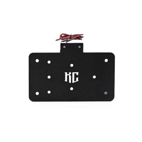 License Plate Holder With Lightning For USA/CANADA 7"x4"