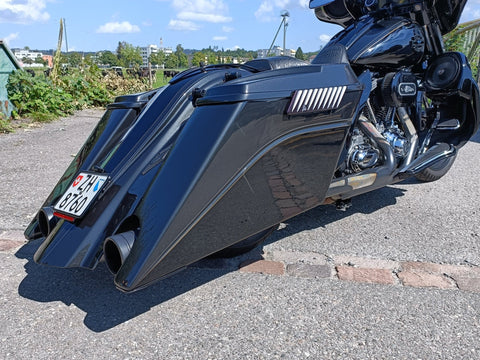 Set of stretched fender and saddlebags Magnus for Harley Davidson Touring 2009-2013