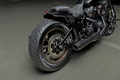 Crook Series Short Rear Fender for Harley Davidson Low Rider, Heritge, Fat Bob 180-200 tire