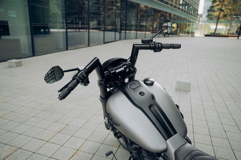 Solid Series 1.25" Diameter Risers for Softail 2018+ models with Digital Dash