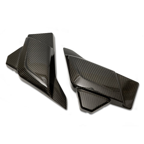 Carbon Fiber Flow Style Side Cover Set for Harley Davidson Touring 2023.5 up
