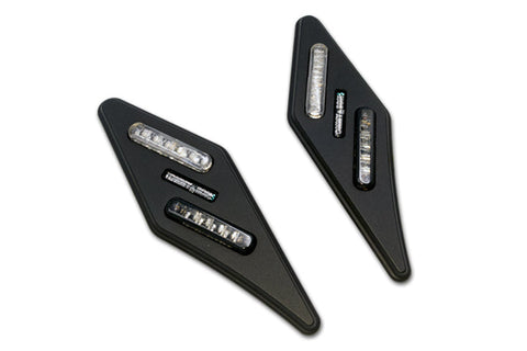 Stretched Square E-marked LED taillights and turn signals