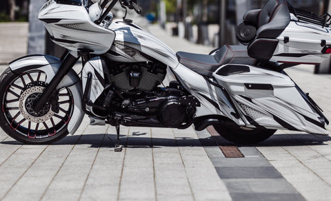 "Black Series" Clutch Cover for Harley Davidson Touring 2017 up