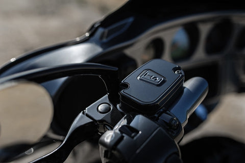 "Black Series" clutch and brake cylinder covers for Harley Davidson Touring 2017 up