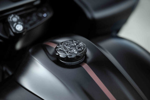 "Diamond Series" Gas Cap for Harley Davidson