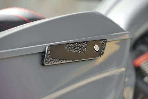 "Diamond Series" Latch covers for Touring 2014 up models