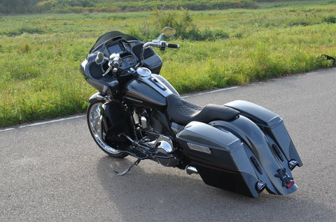 T&S 4" Stretched Saddlebags w/o Lids For Harley Davidson Touring 2014 up models