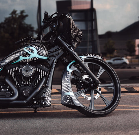 HD Pro Front Fender for 26" Front Wheel