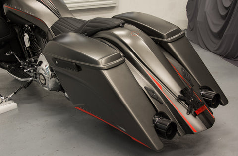 Magnus Stretched Rear Fender for Harley Davidson Touring 2014 up models