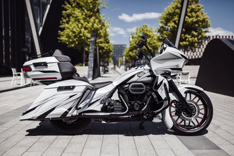 Magnus Stretched Saddlebags w/o Lids for Harley Davidson Touring 2014 up models