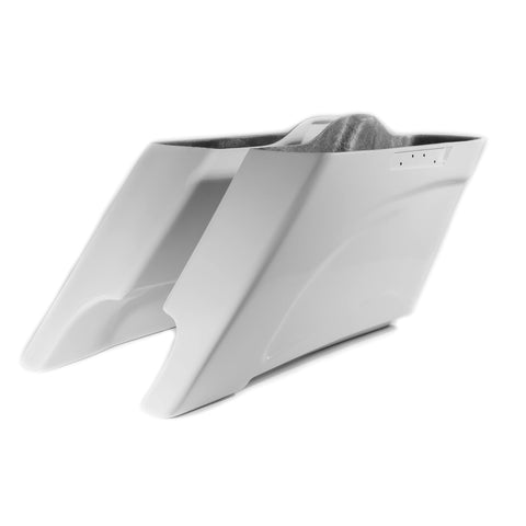 Magnus Stretched Saddlebags w/o Lids for Harley Davidson Touring 1993-2013 models