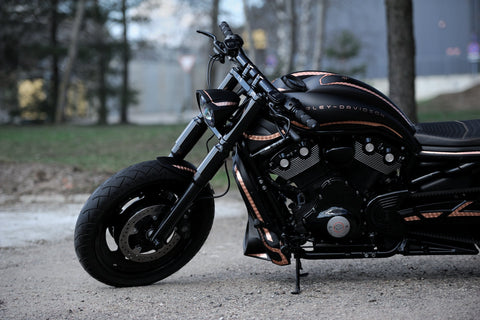 ReDevoted Custom Headlight For V-Rod 2007-2012 Models