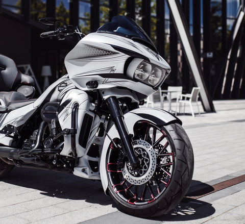 T&S Wrapper Front Fender for 5.5x 21" Wheel Touring 2014-2023