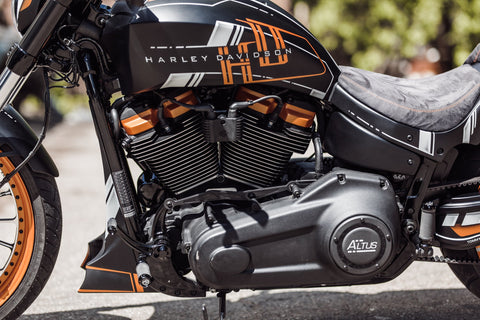 Sinner Line Radiator Cover for M8 Harley Davidson Softail models