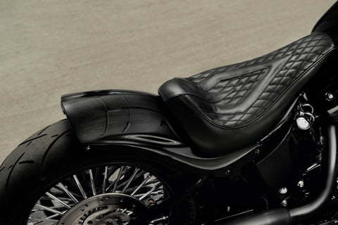 Outlaw Series Short Rear Fender for Harley Davidson Softail 2007-2017 Models