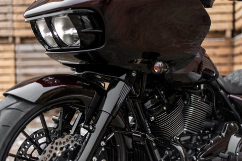2014-2023 Touring Upper Fork Covers For BullDog Series Fenders And Fat Front Wheels